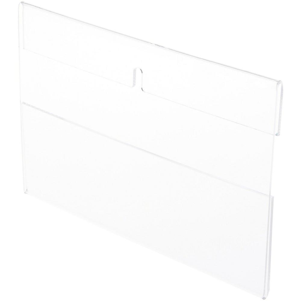 Office Organization and Storage |  Clear Acrylic Top-Fold Literature Sign Holder Frame (Wall Mount), 9″ W x 6″ H Storage Office Organization & Storage